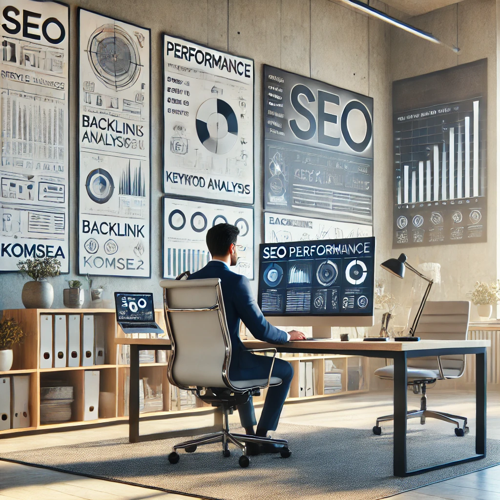 bureau avec un expert en SEO