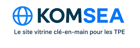 Komsea - Le site vitrine clé-en-main pour les TPE